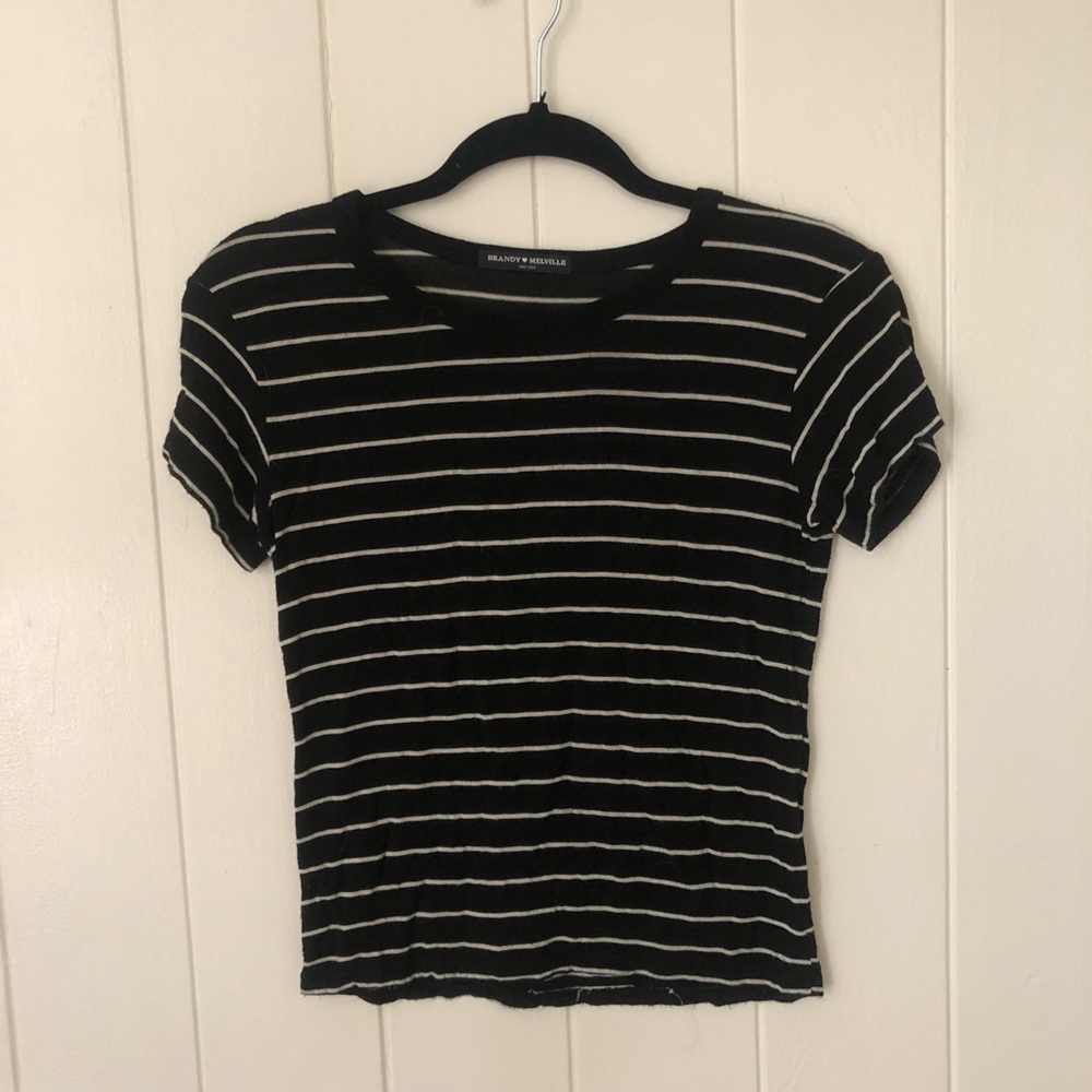 Brandy Melville Striped Tee